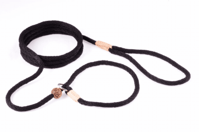 Nylon Slip Lead With Stopper (size: 6 ft  x 1/4in or 6mm)