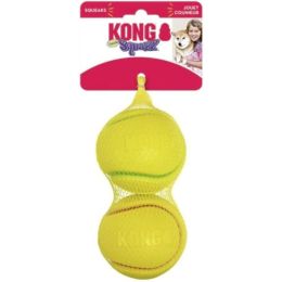 KONG Squeezz Tennis Ball Assorted Colors (Option: Large - 2 Count)