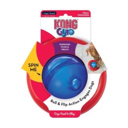 KONG Gyro Dog Toy (Option: Large - 6.8" Diameter - (Assorted Colors))